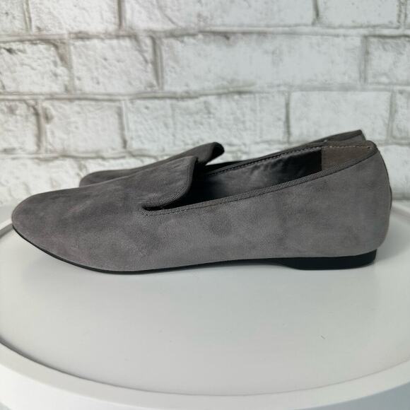 Birdies The Starling Loafers Leather Suede Slip On Neutral Minimal Gray Grey 6 - Picture 14 of 14